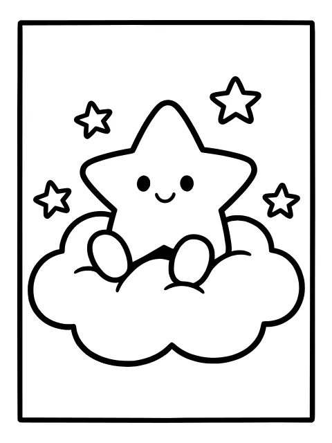 Up above the world so high colouring page